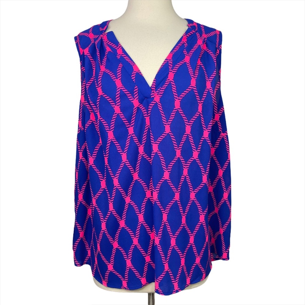 Stitch Fix l 41 Hawthorn Shalley Split Neck Blouse